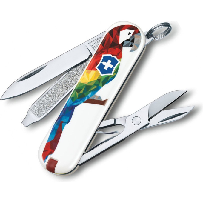 Нож-брелок Victorinox Classic Guacamaya 0.6223.L1709