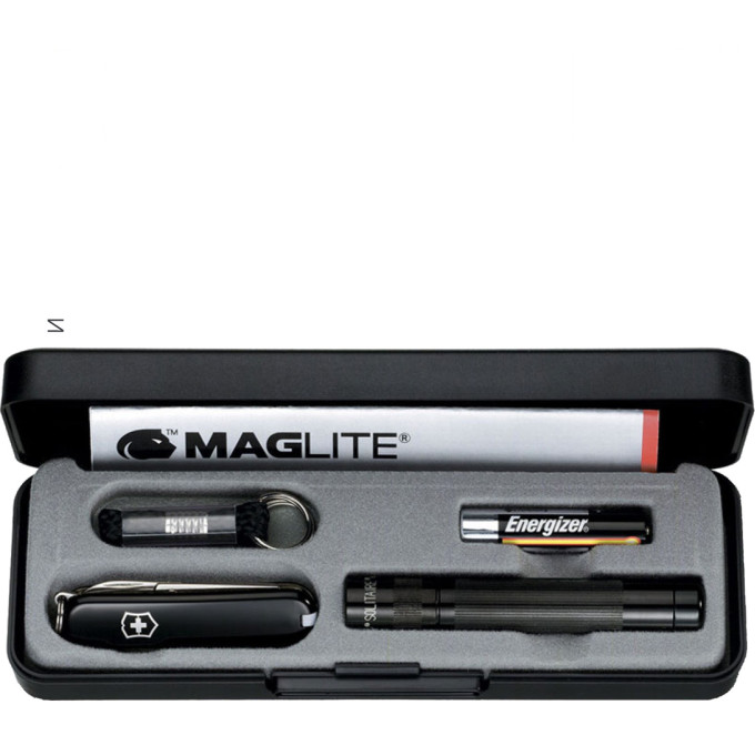 Набор Victorinox 4.4014: нож-брелок и фонарь Maglite